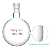 Detailed structural assembly component for StonyLab 1 Neck Round Bottom Flask