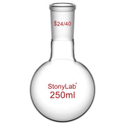 Comprehensive product view and setup components for StonyLab 1 Neck Round Bottom Flask