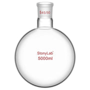 Comprehensive product view and setup components for StonyLab 1-Neck Round Bottom Flask