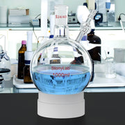 Comprehensive product view and setup components for StonyLab 1 Neck Round Bottom Reaction Flask