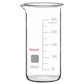 1-Pack Borosilicate Glass Graduated Tall Beaker Beakers