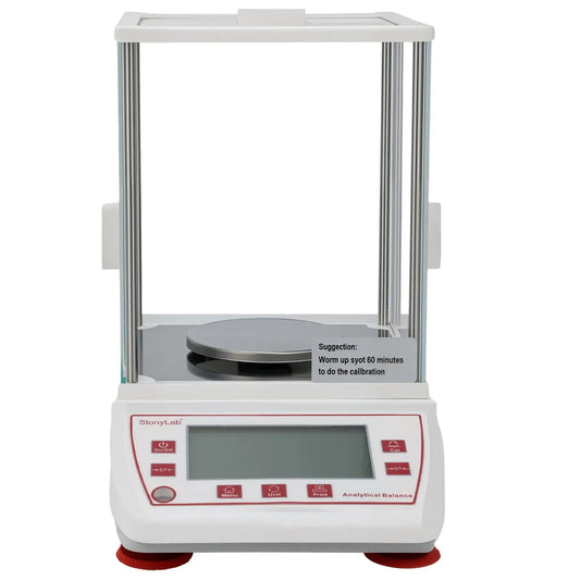 1 mg Analytical Balance with External Calibration, Metal Housing balance