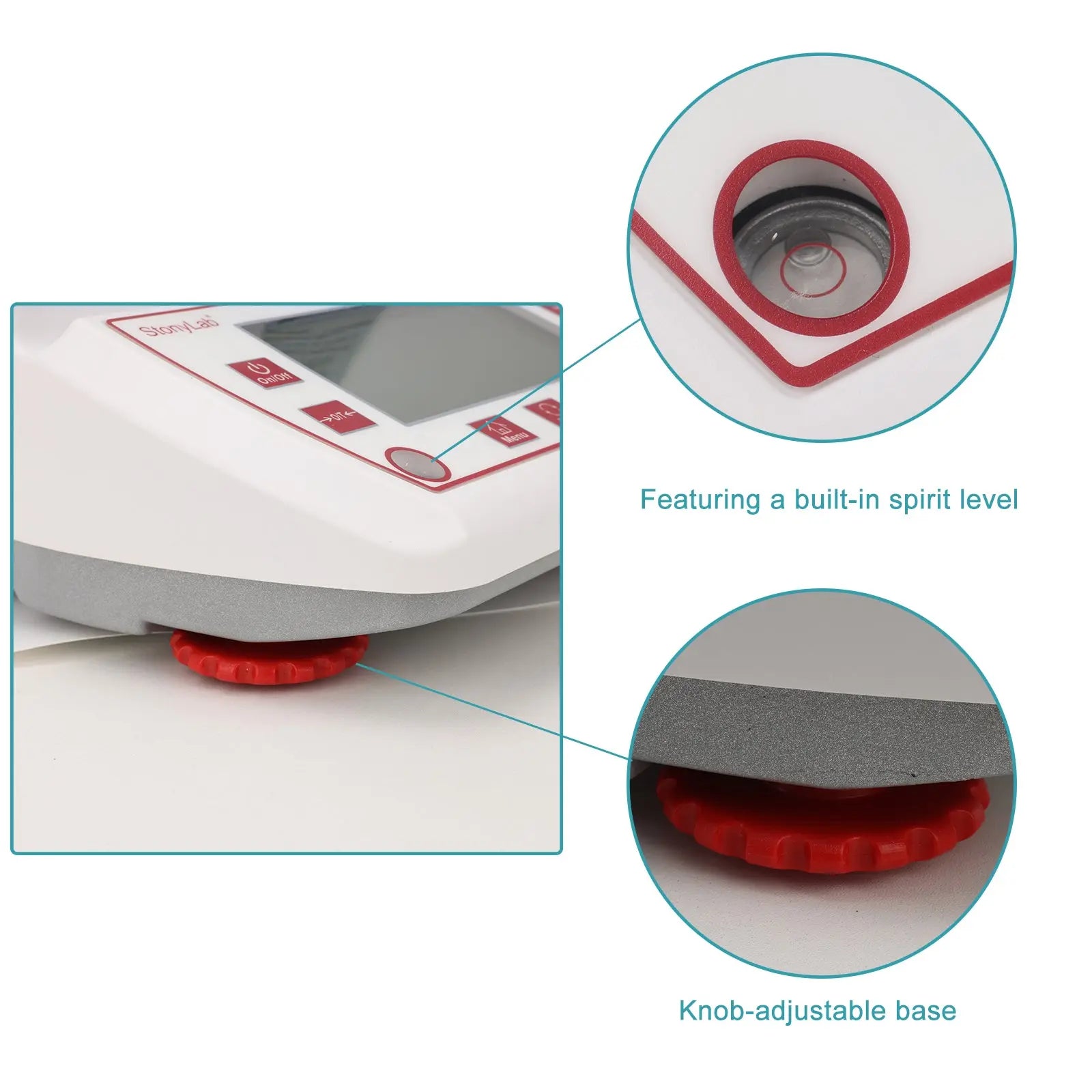1 mg Analytical Balance with External Calibration, Metal Housing balance
