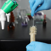 Alternative angle showing underlying build quality of StonyLab Bristle Test Tube Brushes Set
