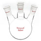 4 Neck Round Bottom Flask, 24/40 Standard Taper Outer Joint, 500/1000 ml - StonyLab Flasks - Round Bottom 500-ml