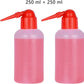 Plastic Squeeze Wash Bottle, 250/500/1000 ml, 2 Pcs - StonyLab Wash Bottles 