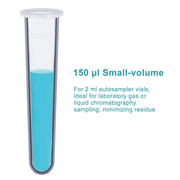 StonyLab 150 ul PP Inserts for 2 ml Autosampler Vials heavy duty chemical processing configuration