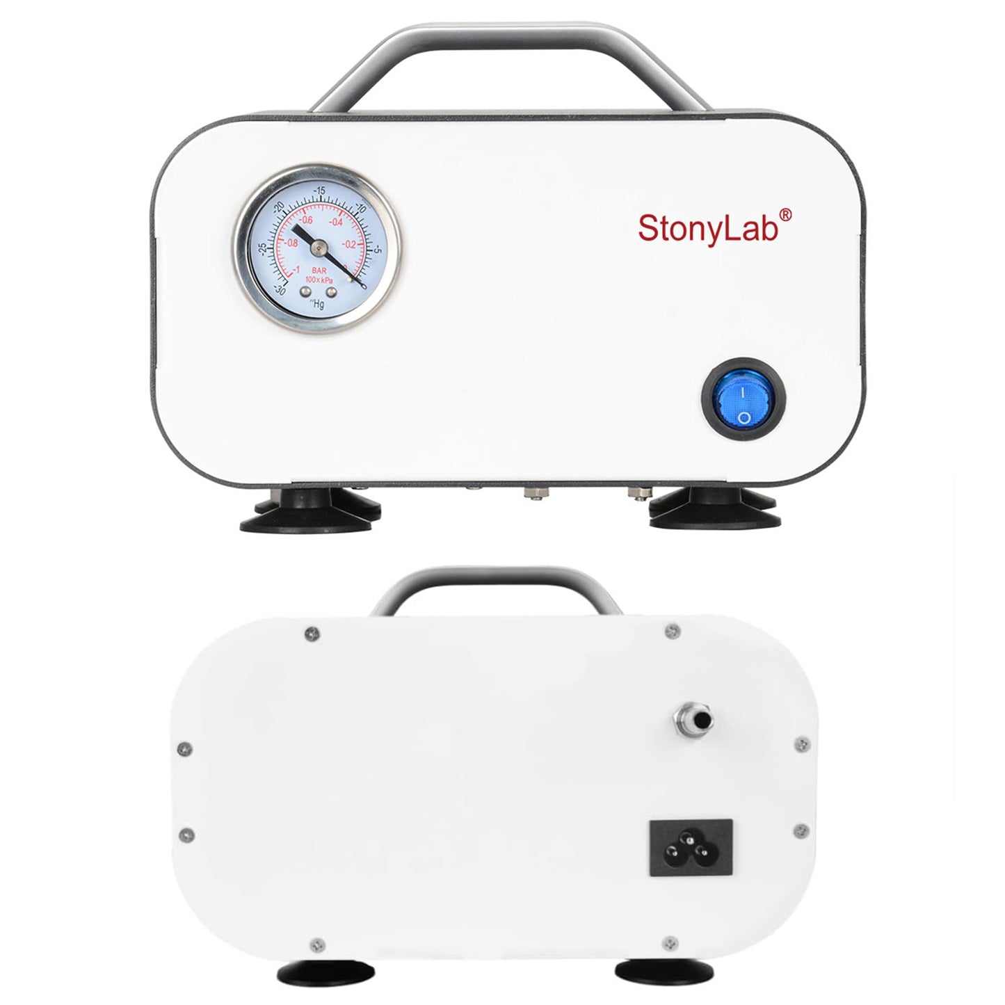 Oil-Free Diaphragm Vacuum Pump, 0.075-0.088 MPa, 10-55 L/min, Compatible with 110-220V