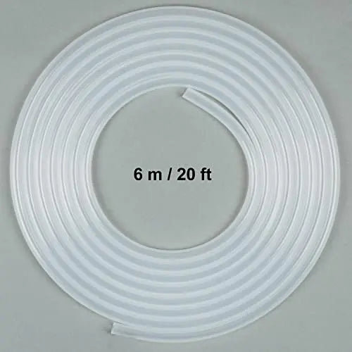 Silicone Tubing 7/16 inch (12 mm) OD 5/16 inch (8 mm) ID, 1-6 Meter Tubings