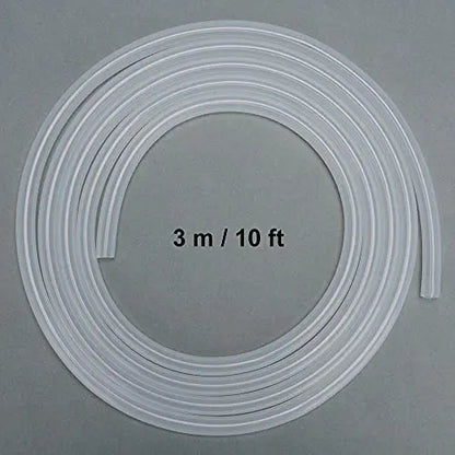 Silicone Tubing 7/16 inch (12 mm) OD 5/16 inch (8 mm) ID, 1-6 Meter Tubings