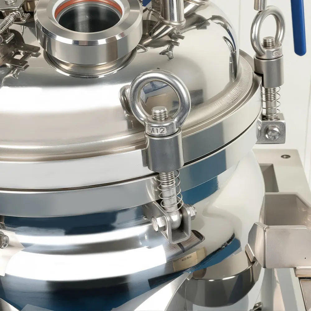 2 L jacketed 316L stainless steel reactor with mechanical stirrer and shell-and-tube condenser for laboratory chemical synthesis StonyLab