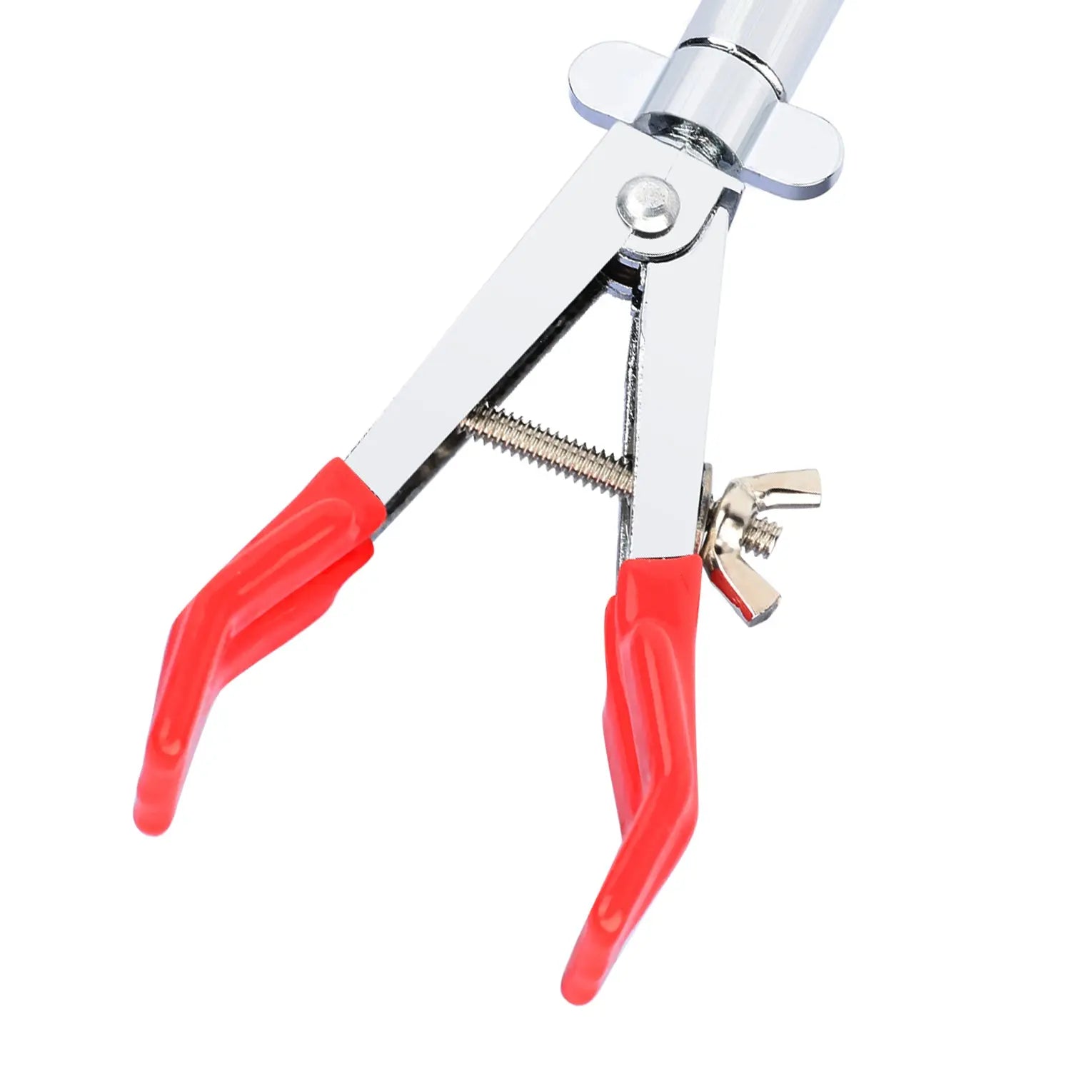 StonyLab 2-Prong Swivel Clamp with Boss Head heavy duty chemical processing configuration