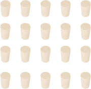 Side view and dimensional layout of the durable StonyLab Rubber Stoppers