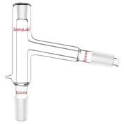 StonyLab 75 Degree Distillation Head with Vacuum Jacket for professional laboratory applications
