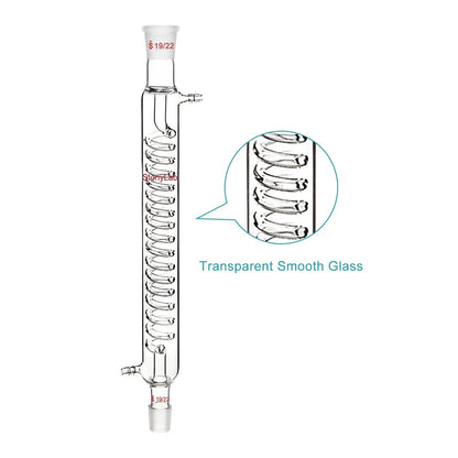 Glass Graham Condenser with 19/22 Joint Condensers