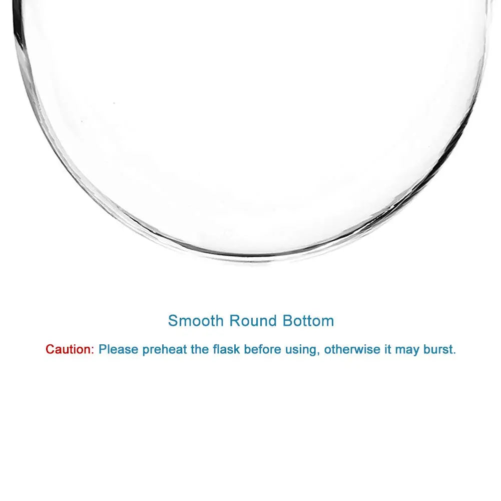 Single Neck Round Bottom Flask, 19/22 Joint, 50-500 ml Flasks - Round Bottom