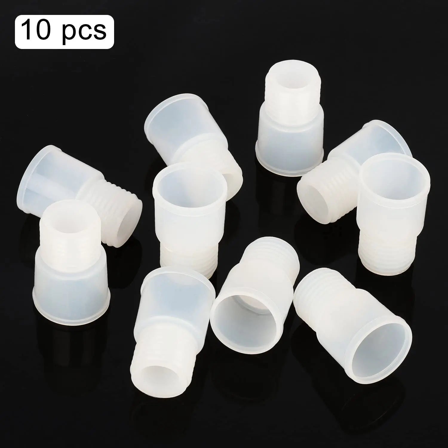 Alternative angle showing underlying build quality of StonyLab Silicone Stoppers
