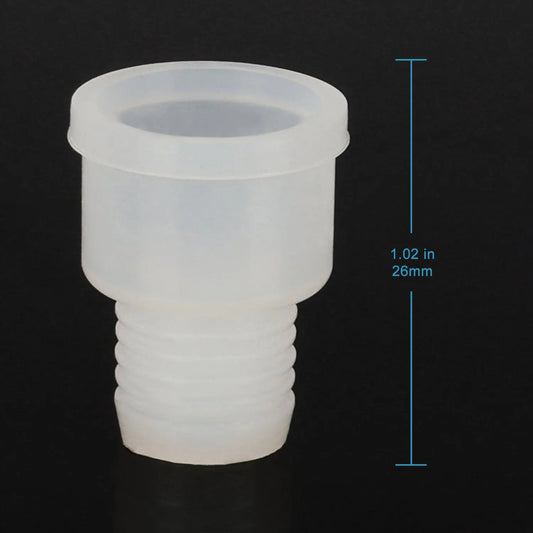 Silicone Stopper, 14/19/24#, Pack of 10 - StonyLab Stoppers 