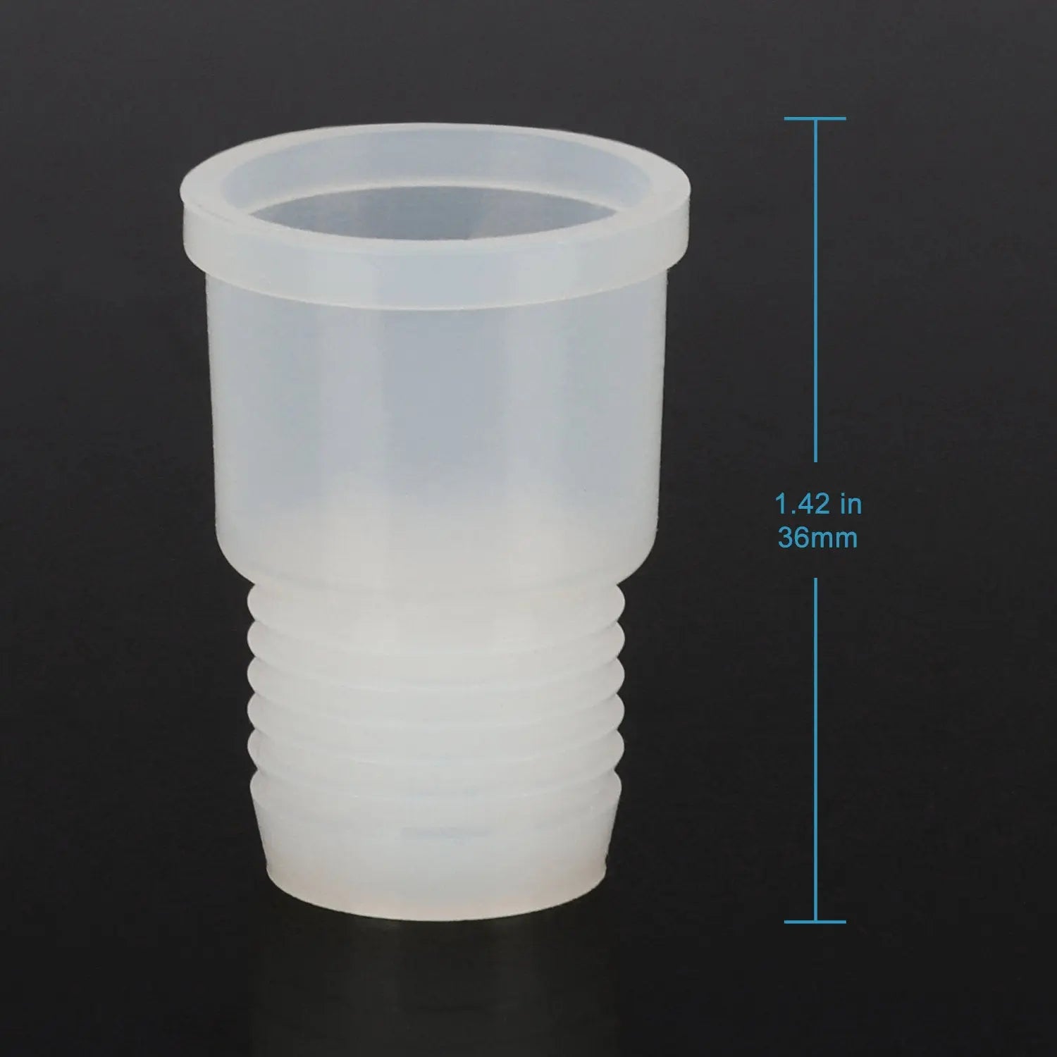 Silicone Stopper, 14/19/24#, Pack of 10 - StonyLab Stoppers 