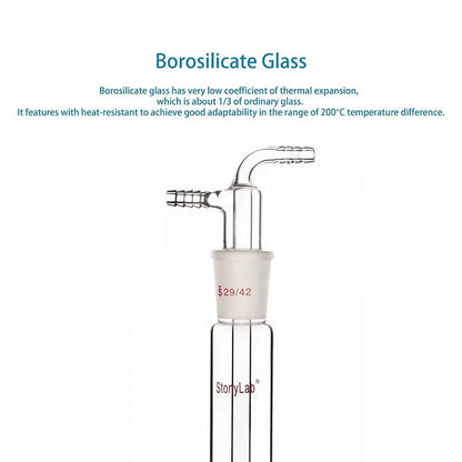 Glass Vacuum Cold Trap , 200/225/250 mm Bottles - Bubblers