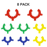Side view and dimensional layout of the durable StonyLab Plastic Joint Clip Set