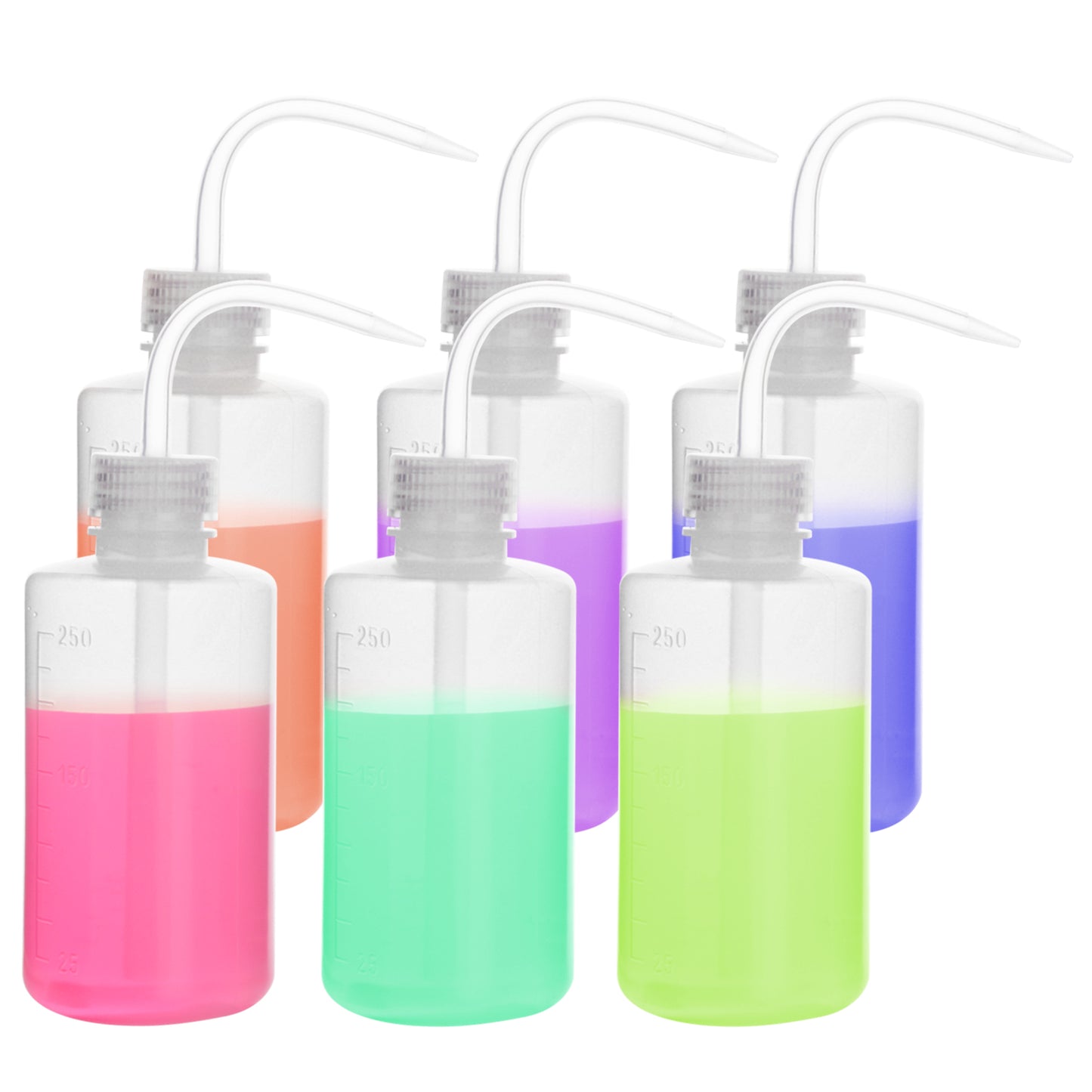 Plastic Squeeze Wash Bottle, 1-Pack to  6-Pack stonylab