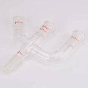 Detailed structural assembly component for StonyLab 3-Inlet Claisen Distillation Adapter with 45 Degree Side Arm