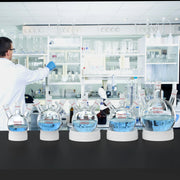 Comprehensive product view and setup components for StonyLab 3-Neck Round Bottom Flask