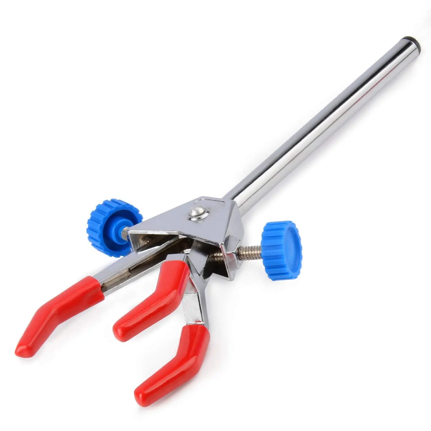 Comprehensive product view and setup components for StonyLab 3-Prong Dual Adjustable Clamp