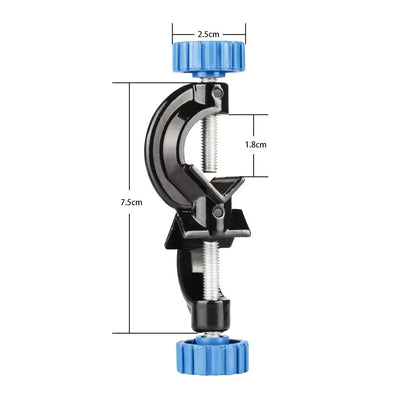 3 Prong Swivel Clamp and Bosshead Clamp Holder Set Clamps