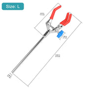 StonyLab 3-Prong Swivel Clamp heavy duty chemical processing configuration