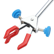 StonyLab 3-Prong Swivel Clamp with Boss Head heavy duty chemical processing configuration