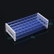 Detailed structural assembly component for StonyLab 3-Tier Detachable Blue Plastic Tube Holder Stand Rack