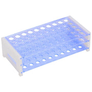 StonyLab 3-Tier Detachable Blue Plastic Tube Holder Stand Rack for professional laboratory applications