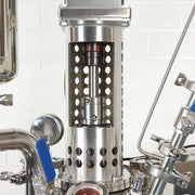 30 L jacketed 316L stainless steel reactor with mechanical stirrer and shell-and-tube condenser for laboratory chemical synthesis StonyLab