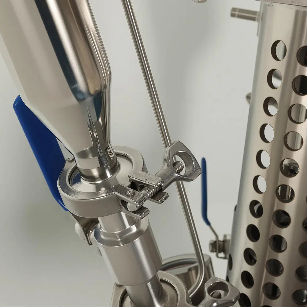 30 L jacketed 316L stainless steel reactor with mechanical stirrer and shell-and-tube condenser for laboratory chemical synthesis StonyLab