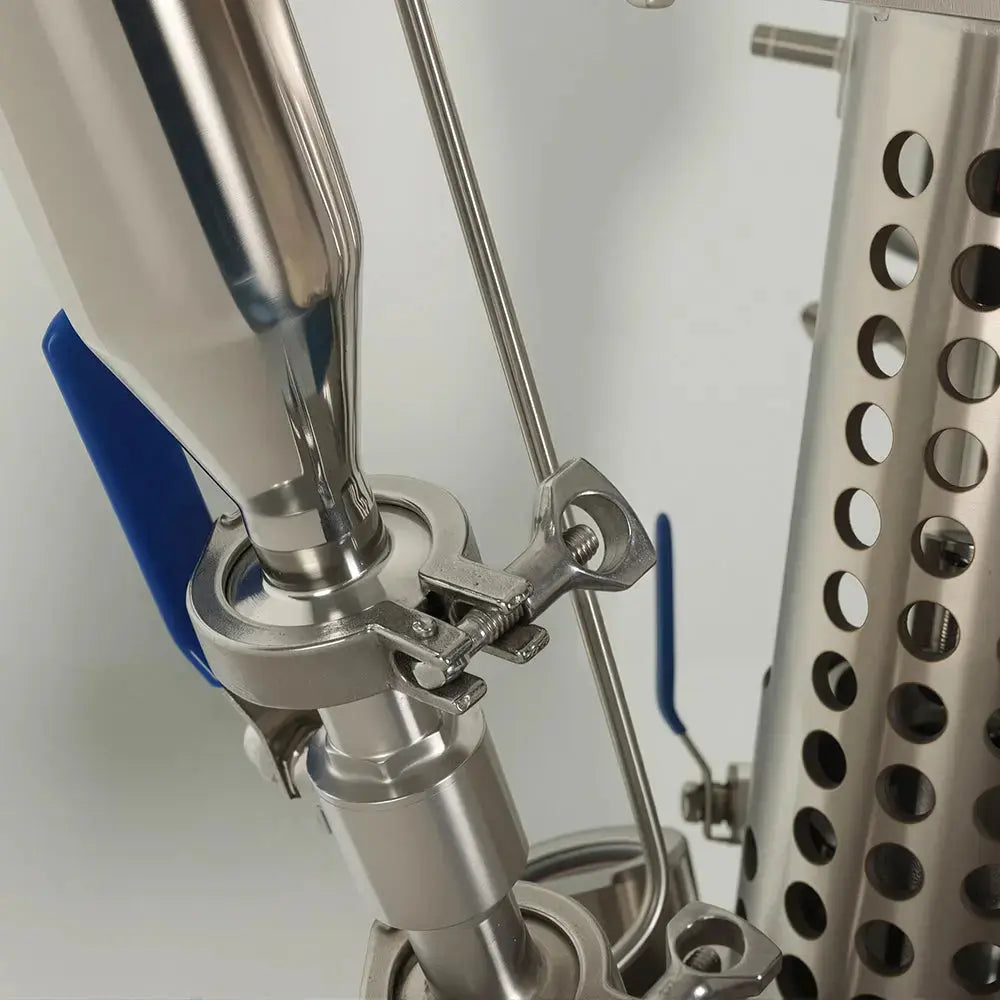 30 L jacketed 316L stainless steel reactor with mechanical stirrer and shell-and-tube condenser for laboratory chemical synthesis StonyLab