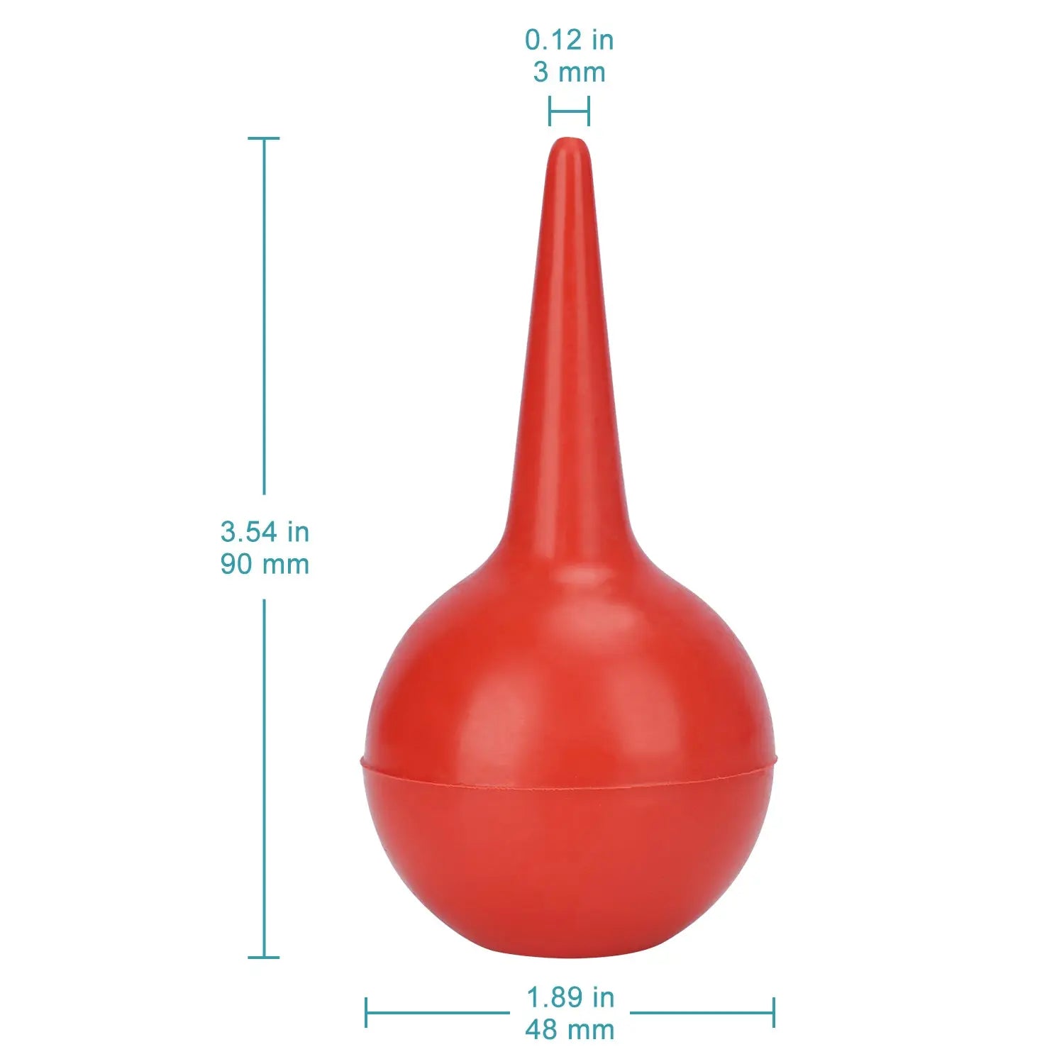 Close-up view showing the precise design and material of StonyLab Rubber Dust Balls