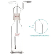 Detailed structural assembly component for StonyLab Gas Washing Bottle with Fritted Dispersion Tube