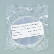 4 Inch Diameter, N-Type, Phosphorus Dopant, 100 Orientation, Single Side Polished