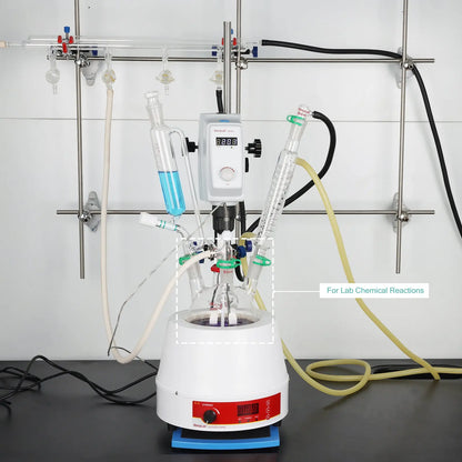 4 Neck Round Bottom Flask, 24/40 Joint, 250/500/1000 ml Flasks-Round Bottom-3 Neck