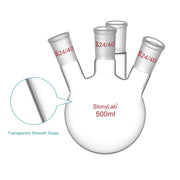 StonyLab 4-Neck Round Bottom Flask heavy duty chemical processing configuration