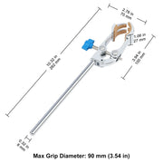 Close-up view showing the precise design and material of StonyLab 4-Prong Adjust Swivel Clamp