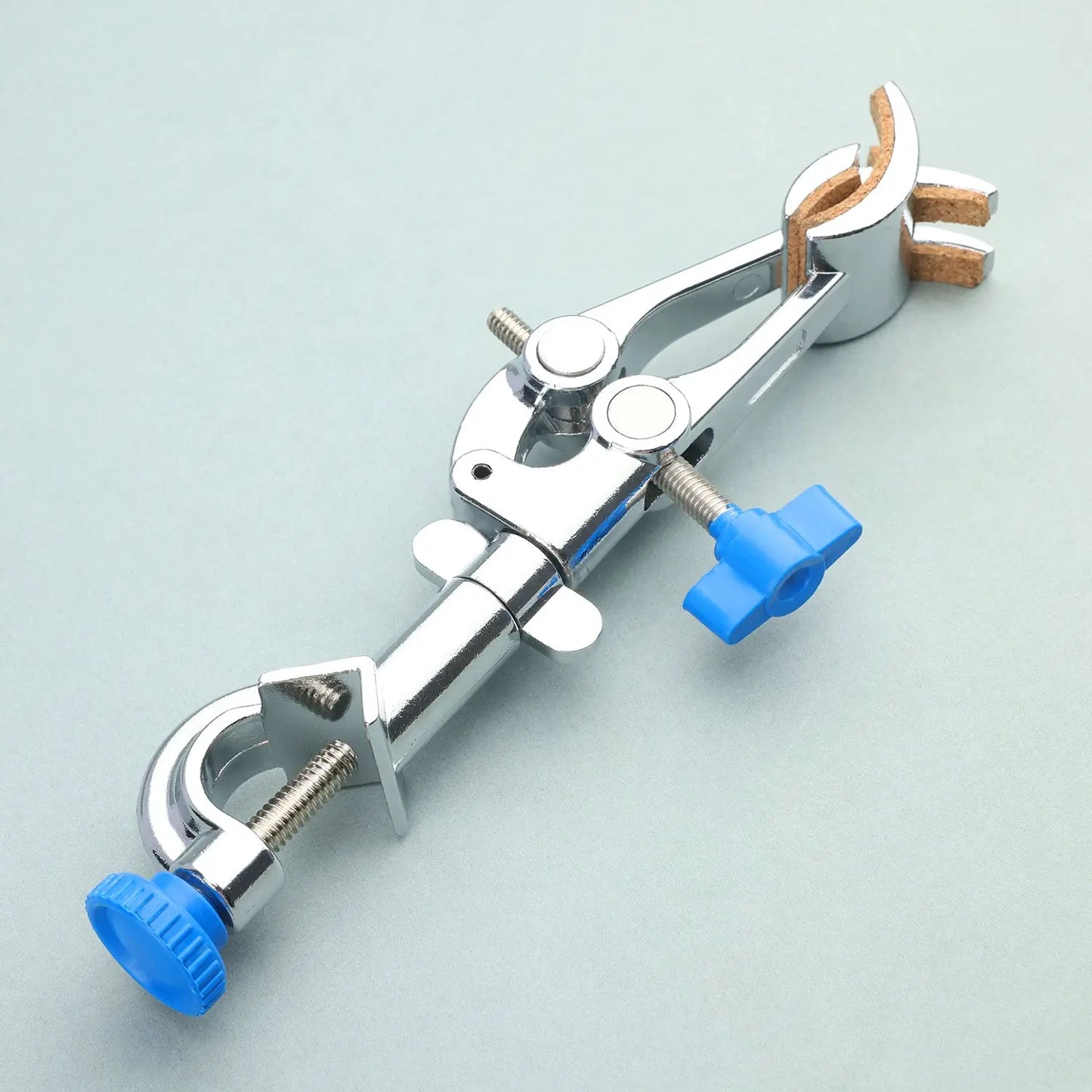 4-Prong Swivel Clamp with Boss Head, Single Adjust Swivel Clamp