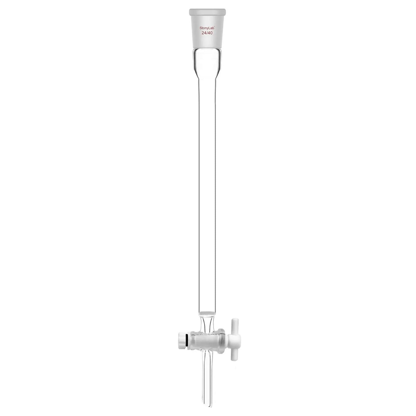 Chromatography Column, (G2) 40-80 μm Pore Size, 13 mm Inner Diameter, 24/40 Joint, Effective Length 203-457 mm Chromatography-Column 203-mm