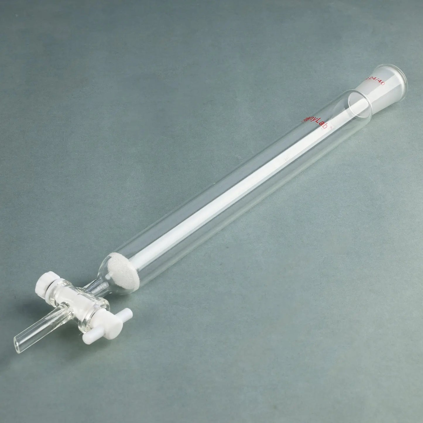 Chromatography Column, 25.4 mm Inner Diameter, (G2) 40-80 μm Pore Size, 24/40 Joint, Effective Length 203-457 mm Chromatography - Chromatography Column