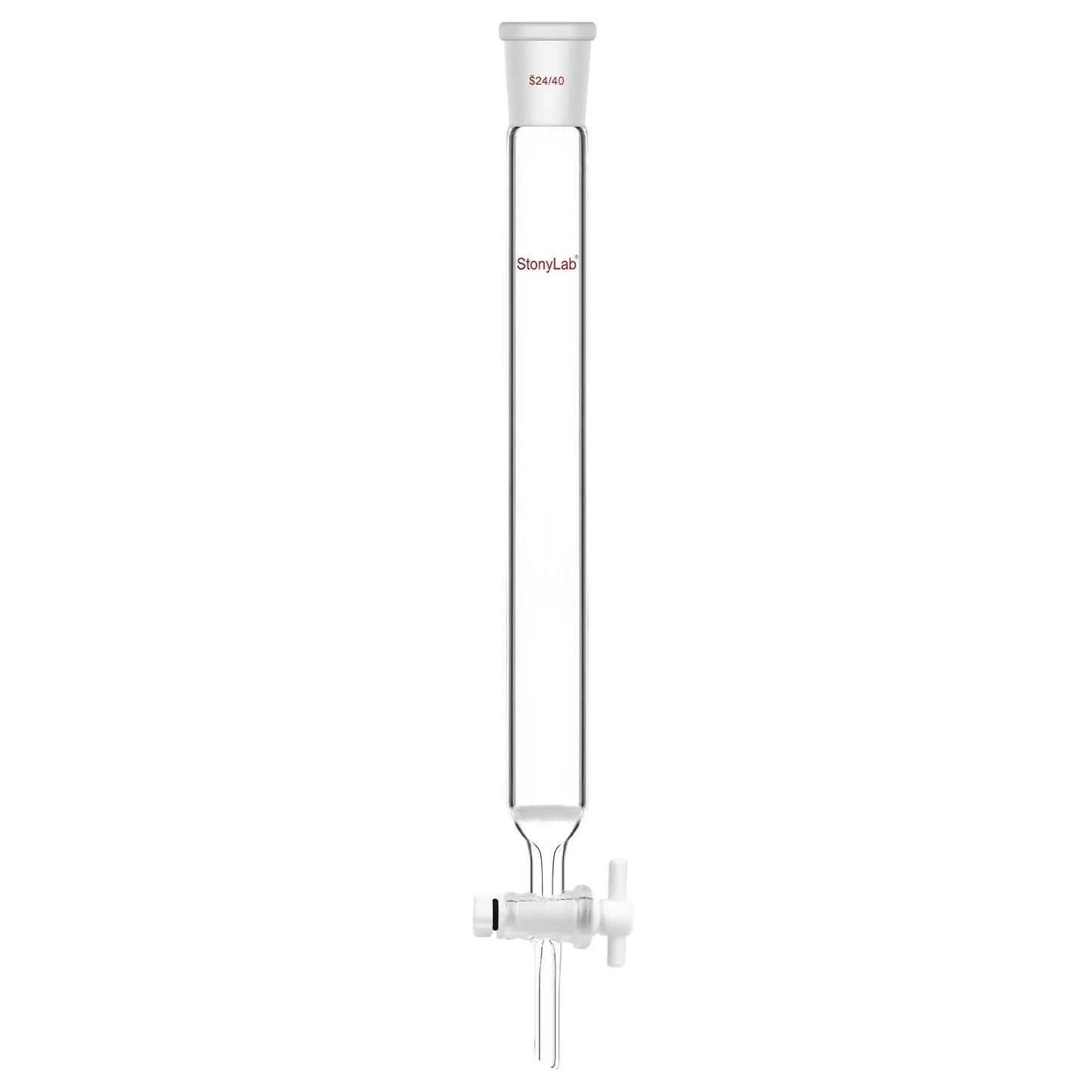 Chromatography Column, 25.4 mm Inner Diameter, (G2) 40-80 μm Pore Size, 24/40 Joint, Effective Length 203-457 mm Chromatography - Chromatography Column 254-mm