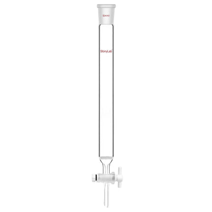 Chromatography Column, 25.4 mm Inner Diameter, (G2) 40-80 μm Pore Size, 24/40 Joint, Effective Length 203-457 mm Chromatography - Chromatography Column 254-mm