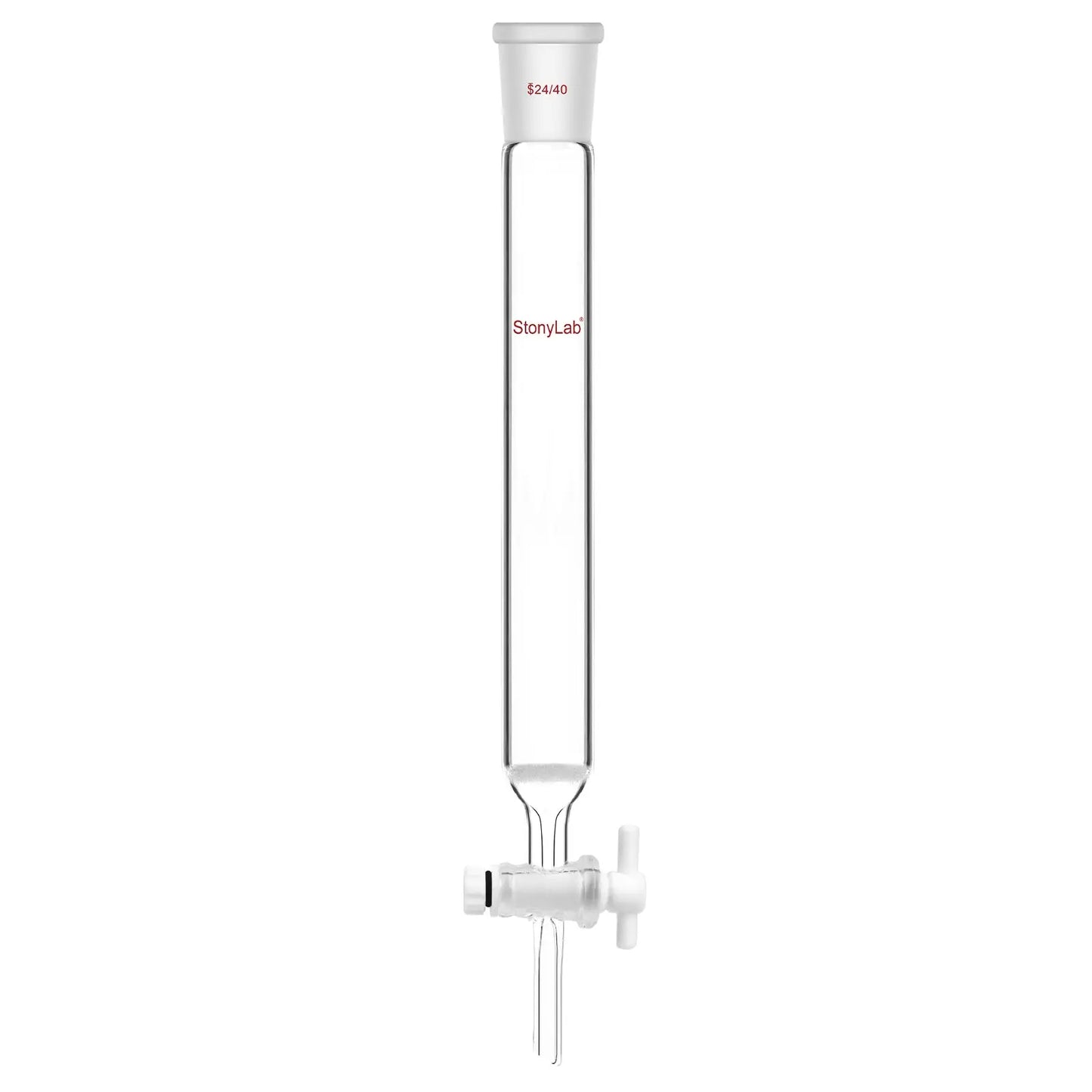 Chromatography Column, 25.4 mm Inner Diameter, (G2) 40-80 μm Pore Size, 24/40 Joint, Effective Length 203-457 mm Chromatography - Chromatography Column 203-mm