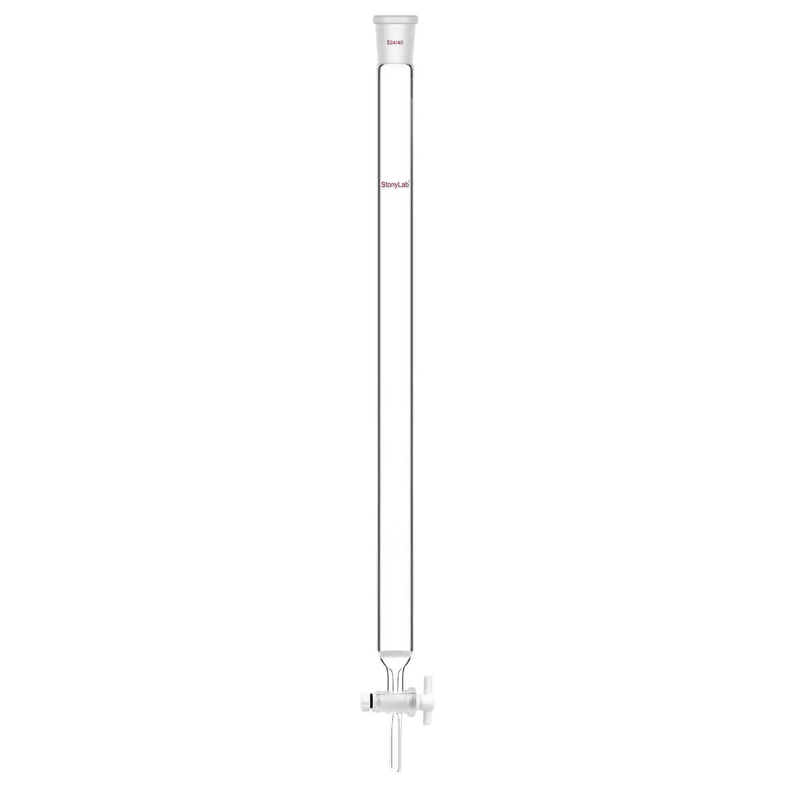 Chromatography Column, 25.4 mm Inner Diameter, (G2) 40-80 μm Pore Size, 24/40 Joint, Effective Length 203-457 mm Chromatography - Chromatography Column 457-mm